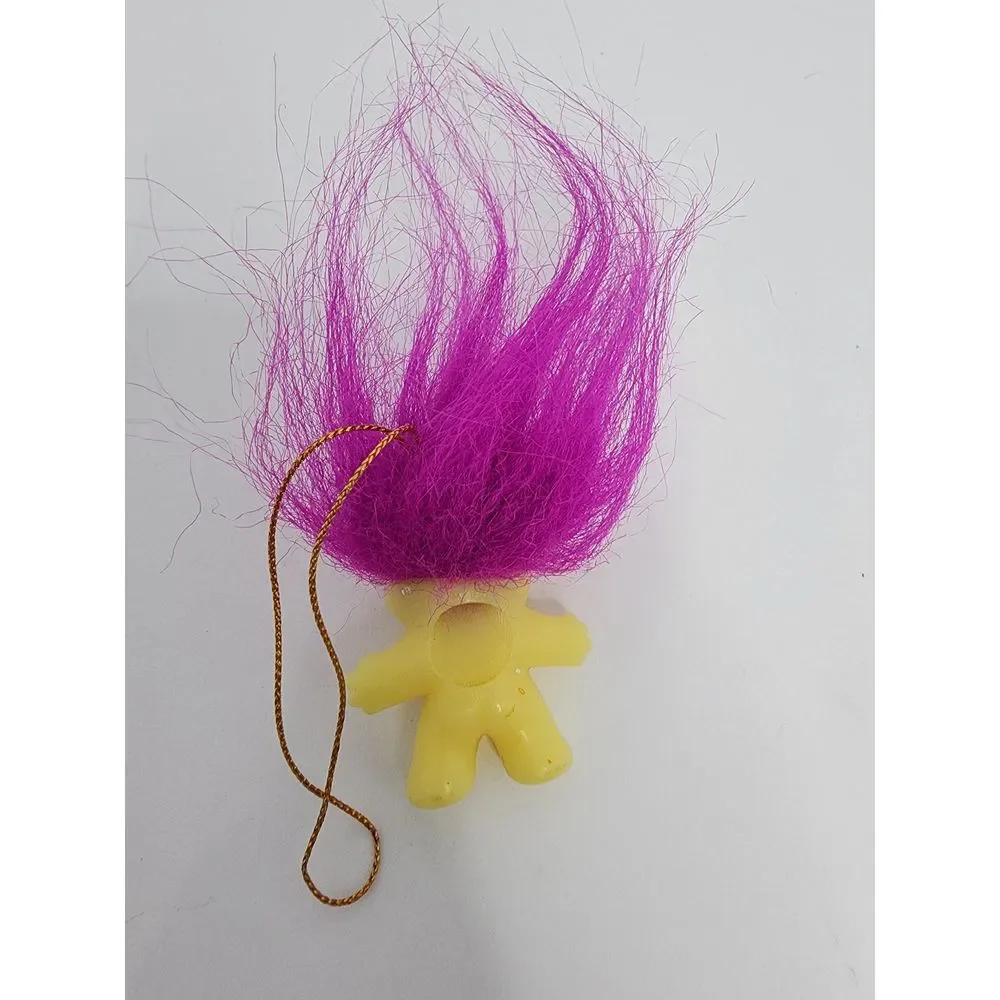 Glo Troll Glow In The Dark Purple Hair‎
